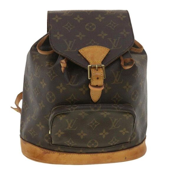 LOUIS VUITTON Monogram Montsouris MM Backpack - Picture 1 of 15